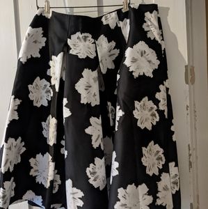 Lane Bryant Floral Circle Skirt